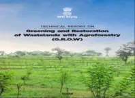 Greening and Restoration of Wastelands with Agroforestry(G.R.O.W) 
